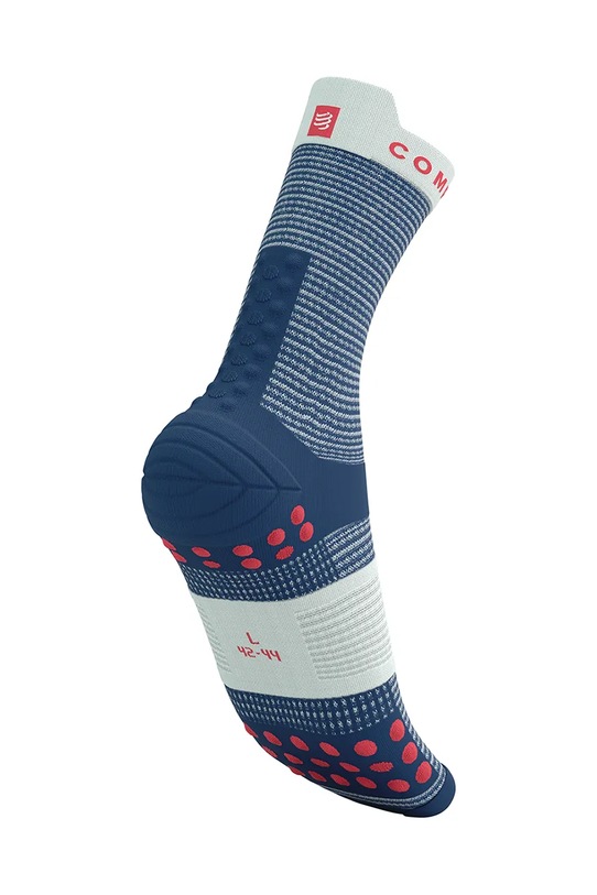 Носки Compressport Pro Racing Socks v4.0 Run High голубой XU00046B