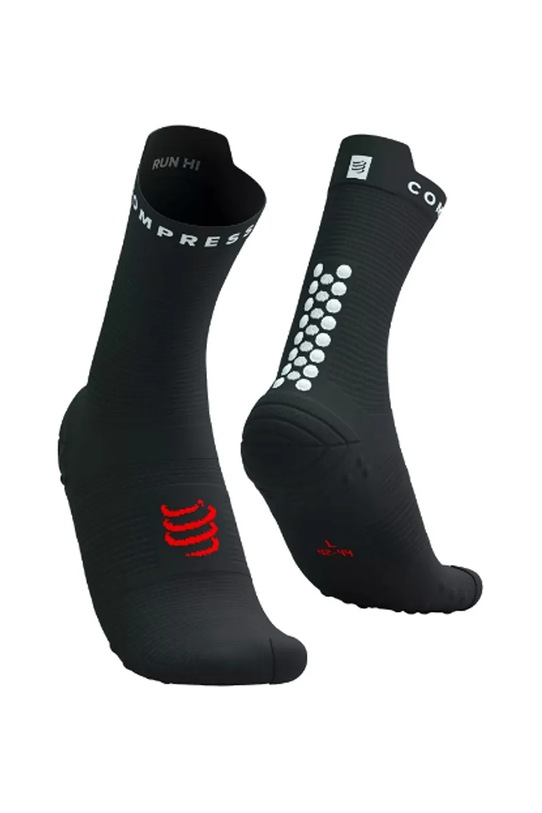 Compressport sosete Pro Racing Socks v4.0 Run High negru XU00046B