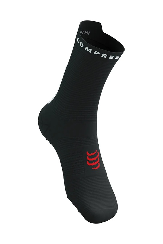 Compressport sosete Pro Racing Socks v4.0 Run High XU00046B negru AW25