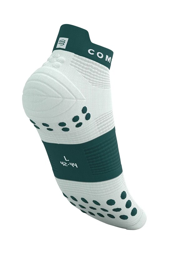 Îmbrăcăminte Compressport sosete Pro Racing Socks v4.0 Run Low XU00047B verde