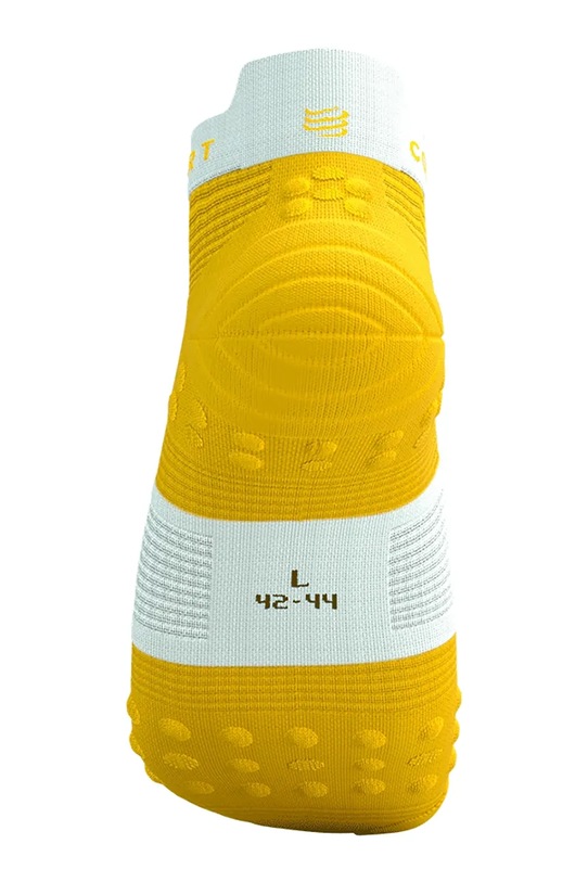 Odzież Compressport skarpetki Pro Racing Socks v4.0 Run Low XU00047B żółty