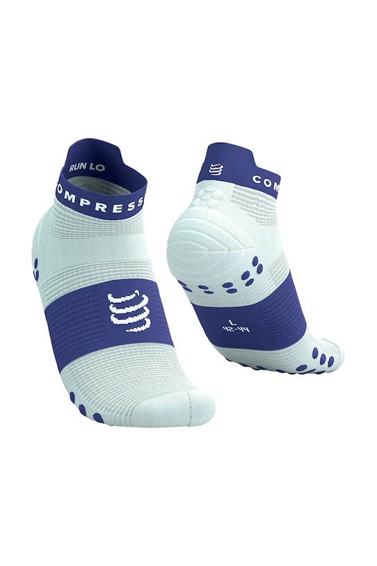 Compressport skarpetki Pro Racing Socks v4.0 Run Low fioletowy XU00047B