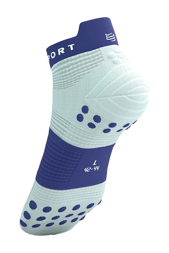 Compressport skarpetki Pro Racing Socks v4.0 Run Low fioletowy XU00047B