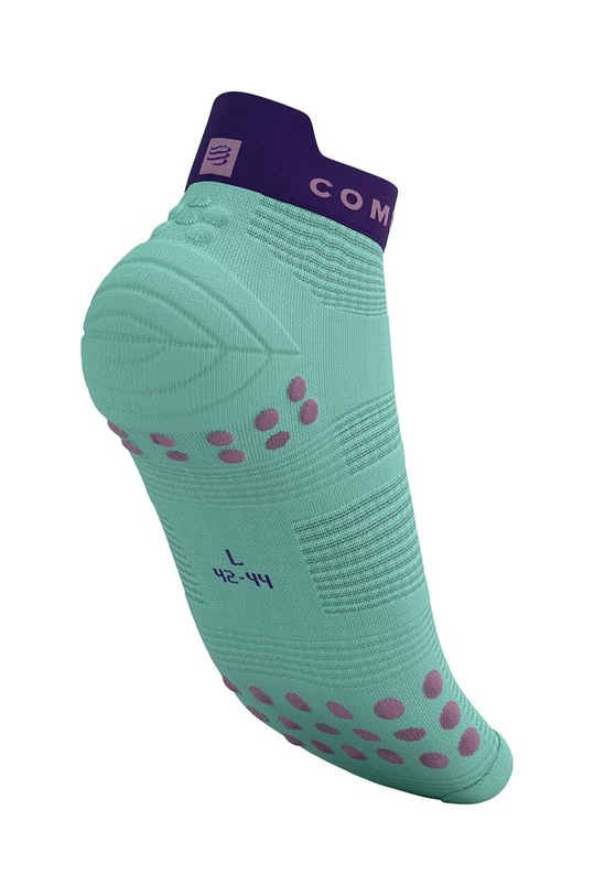 Ponožky Compressport Pro Racing Socks v4.0 Run Low XU00047B tyrkysová
