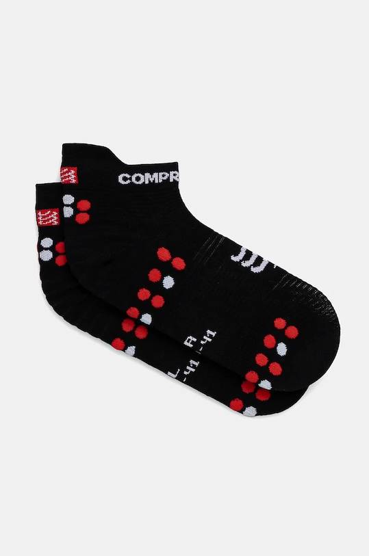 Compressport skarpetki Pro Racing Socks v4.0 Run Low czarny XU00047B