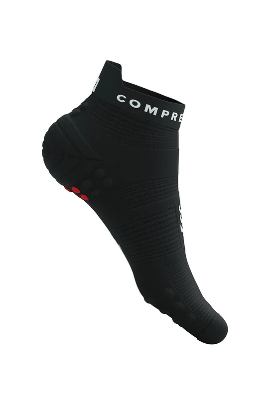 Одежда Носки Compressport Pro Racing Socks v4.0 Run Low XU00047B чёрный