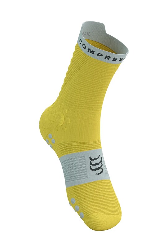 Compressport skarpetki Pro Racing Socks v4.0 Trail XU00048B żółty AW25
