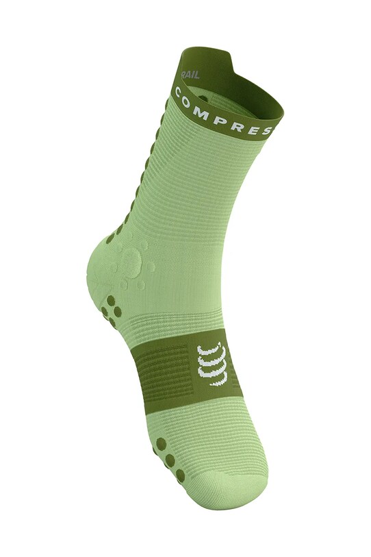 Compressport skarpetki Pro Racing Socks v4.0 Trail XU00048B zielony AW25