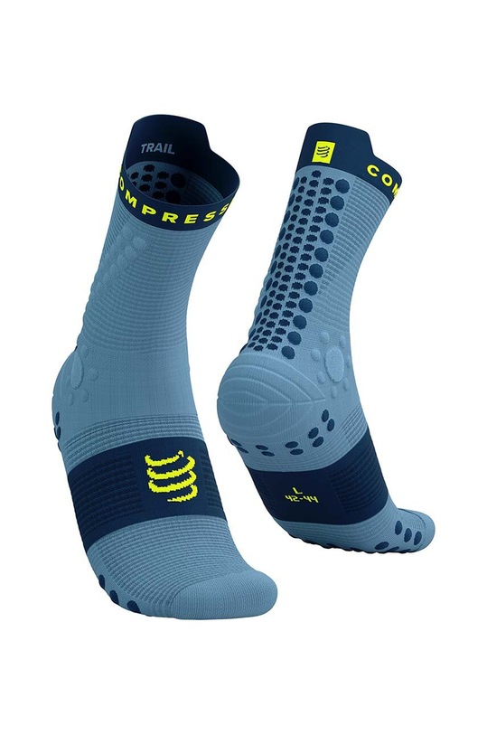Compressport sosete Pro Racing Socks v4.0 Trail albastru XU00048B