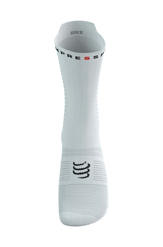 Compressport sosete Pro Racing Socks v4.0 Bike XU00049B alb SS25