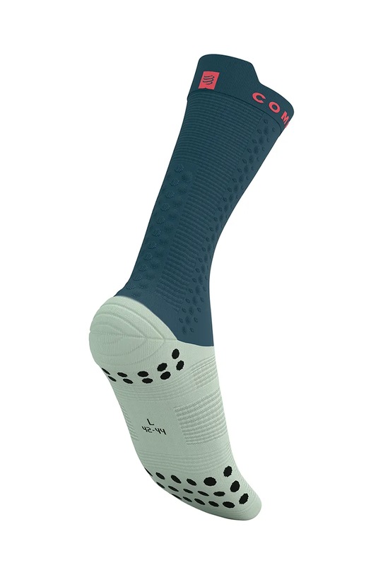 Носки Compressport Pro Racing Socks v4.0 Bike бирюзовый XU00049B