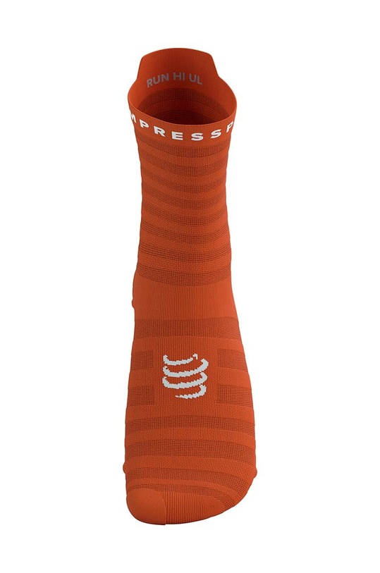 Compressport sosete Pro Racing Socks v4.0 Ultralight Run High - White/Alloy XU00050B portocaliu AW25