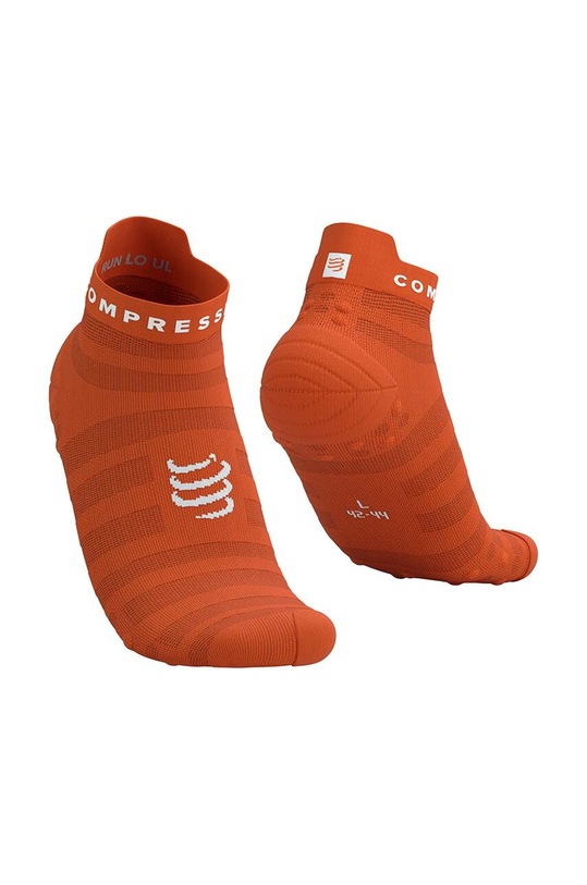 Compressport sosete Pro Racing Socks v4.0 Ultralight Run Low rosu XU00051B