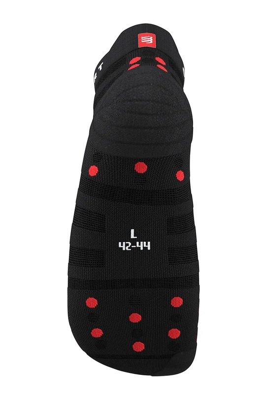Носки Compressport Pro Racing Socks v4.0 Ultralight Run Low XU00051B чёрный