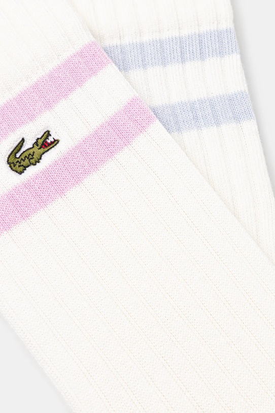 Lacoste skarpetki 2-pack RA6842 biały AW25