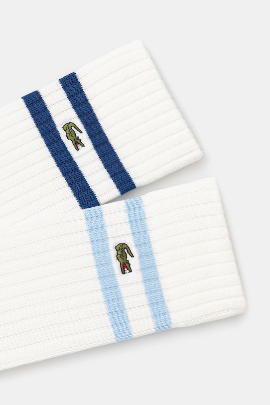 Nogavice Lacoste 2-pack RA6842 bela AW25