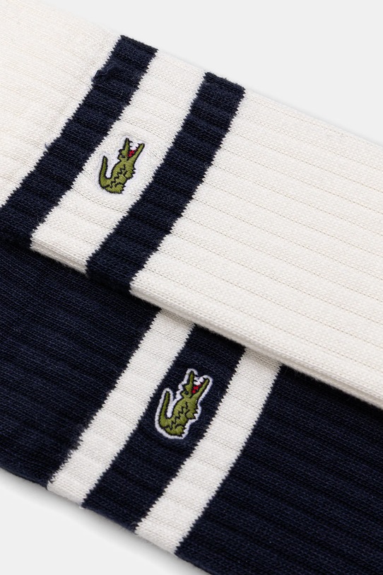 Чорапи Lacoste (2 чифта) RA6842 тъмносин SS25
