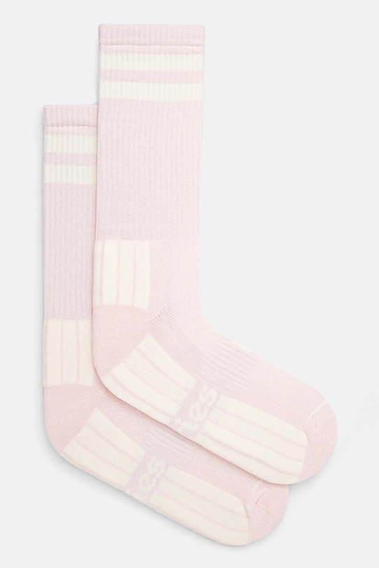 Fila skarpetki x Aries Socks skarpetki długie różowy 42PS24SO010122690227