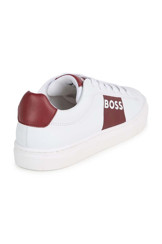 Мальчик Детские кожаные кроссовки BOSS J50854.32.35 белый