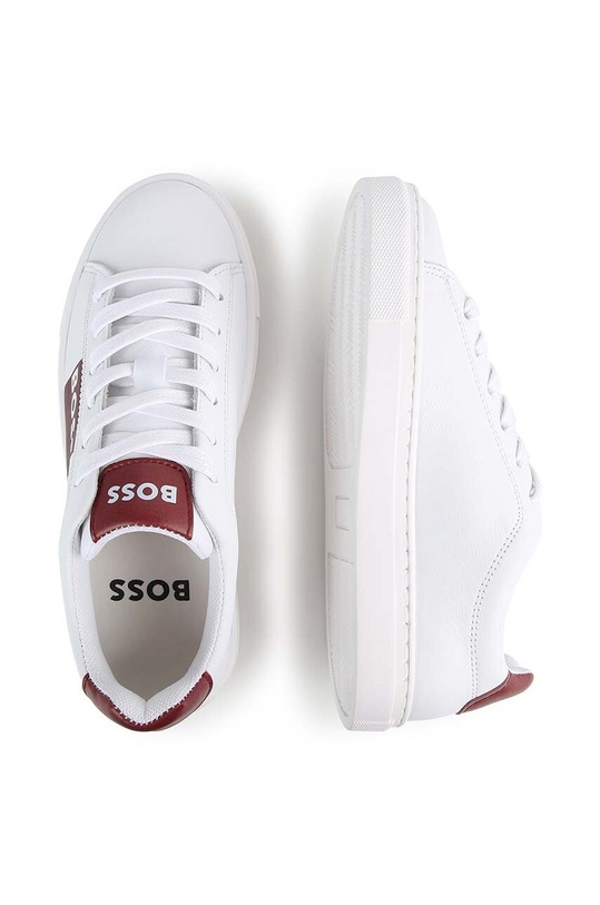 Детские кожаные кроссовки BOSS J50854.32.35