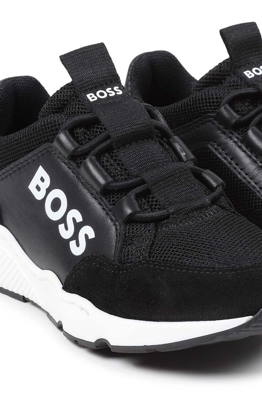 Dětské sneakers boty BOSS J50856.32.35 černá SS24