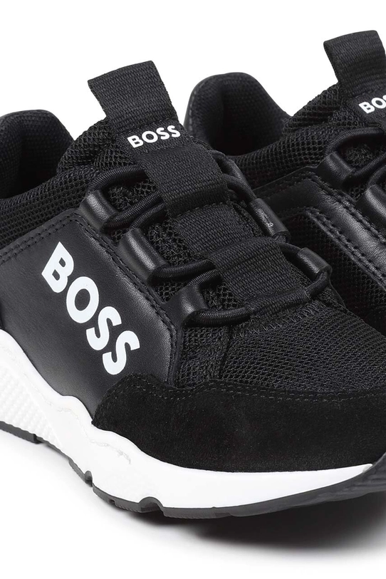 Dětské sneakers boty BOSS J50856.32.35 černá SS24