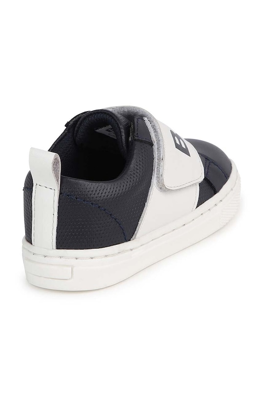CHLAPEC Dětské kožené sneakers boty BOSS J50870.22.30 námořnická modř