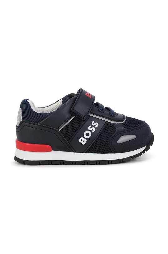 Dětské sneakers boty BOSS J51021.19.27 námořnická modř SS24