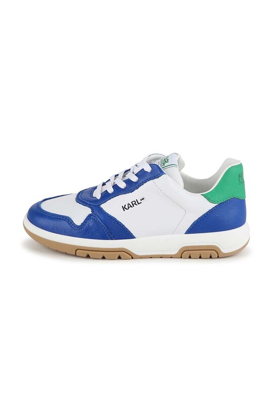 Karl Lagerfeld teniși din piele copii alb Z30012.36.39