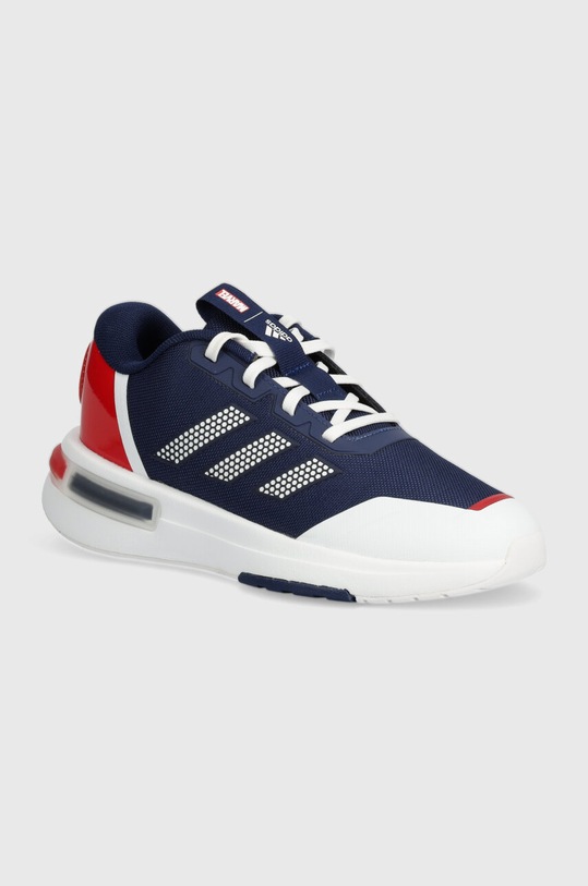 adidas sneakersy dziecięce MARVEL CAP Racer K syntetyczny granatowy ID5233