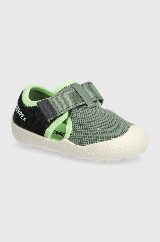 Dječje cipele adidas TERREX niska zelena IF3109