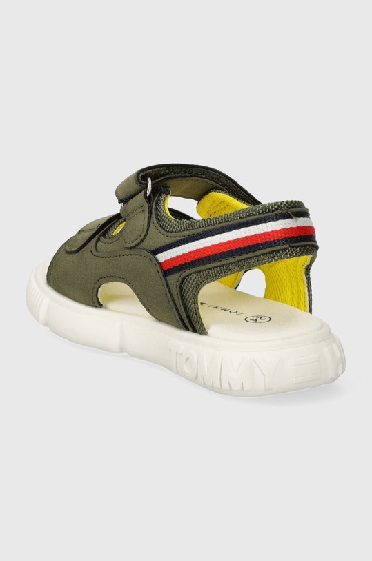 Chłopiec Tommy Hilfiger sandały dziecięce T1B2.33424 zielony