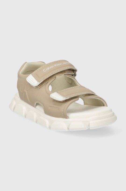Calvin Klein Jeans sandały dziecięce V1B2.80905.24.29 beżowy SS24