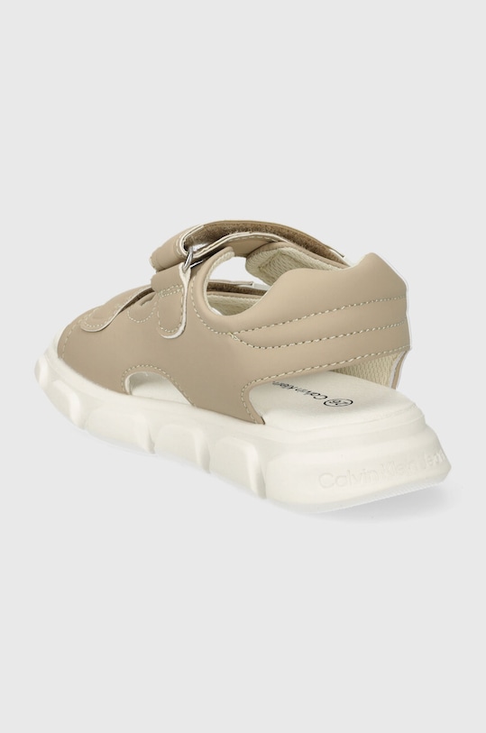 Хлопчик Дитячі сандалі Calvin Klein Jeans V1B2.80905.24.29 бежевий