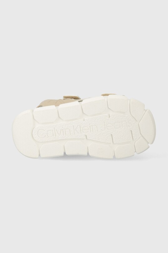 Calvin Klein Jeans sandały dziecięce V1B2.80905.24.29 beżowy