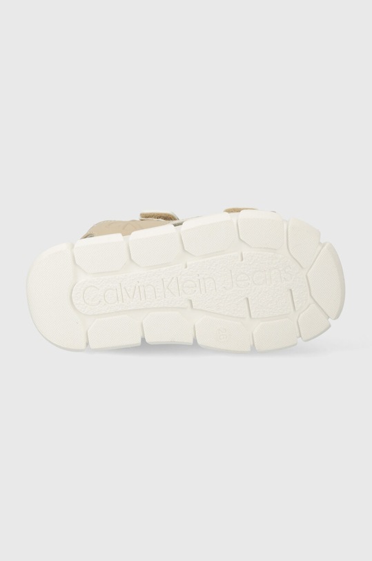 Дитячі сандалі Calvin Klein Jeans V1B2.80905.24.29 бежевий