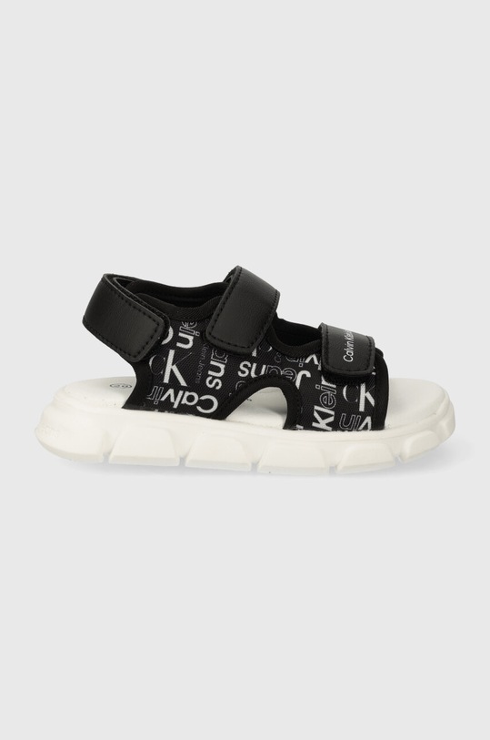 Calvin Klein Jeans sandały dziecięce syntetyczny czarny V1B2.80906.24.29