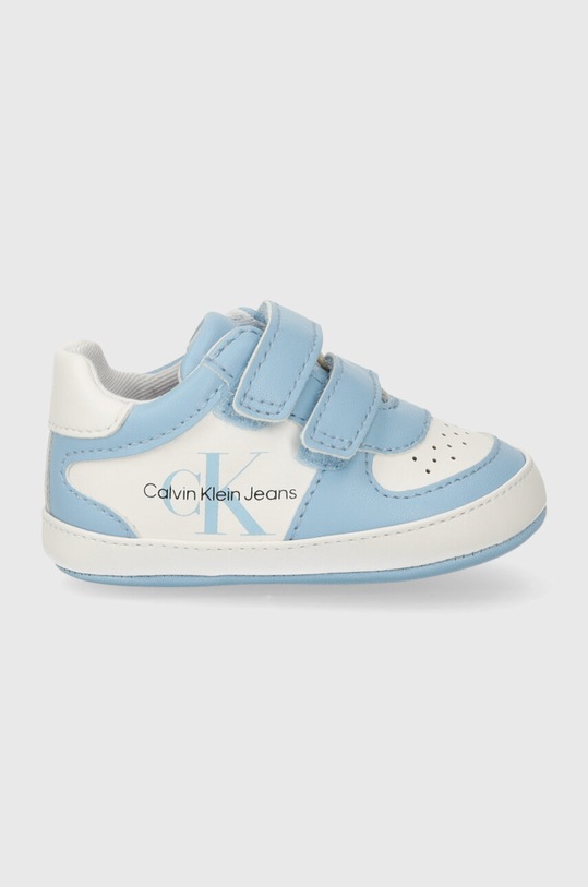 Calvin Klein Jeans pantofi pentru bebelusi imitatie de piele albastru V0B4.80850