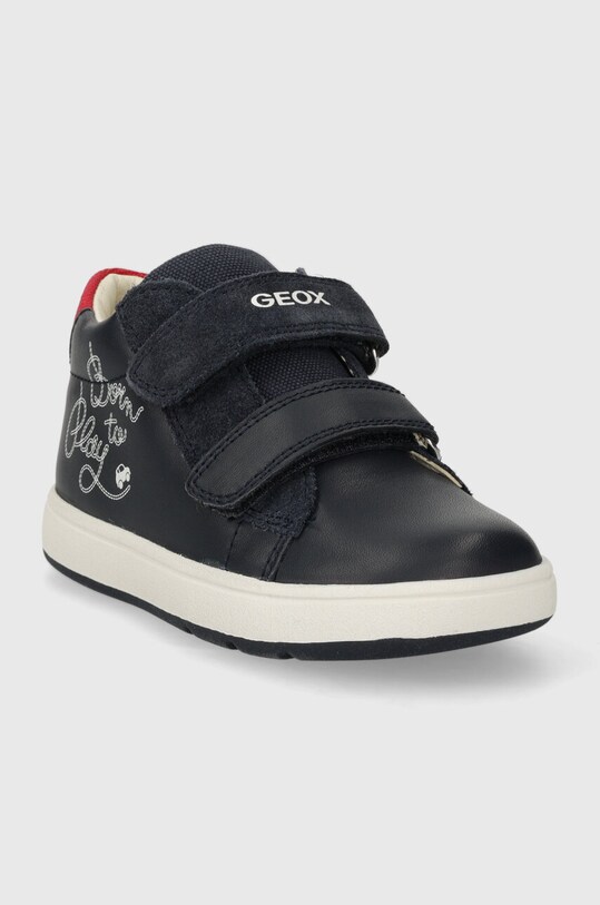 Παιδικά δερμάτινα αθλητικά παπούτσια Geox BIGLIA B044DD.00822.18.26 σκούρο μπλε SS24