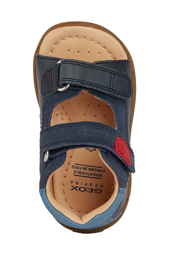 Geox sandały skórzane dziecięce SANDAL MACCHIA B454VA.0CL22.18.26 granatowy