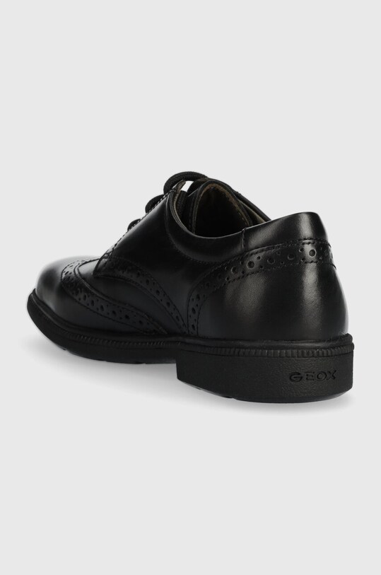 Fiú Geox gyerek félcipő bőrből JR FEDERICO J26D1A.00043.31.34 fekete