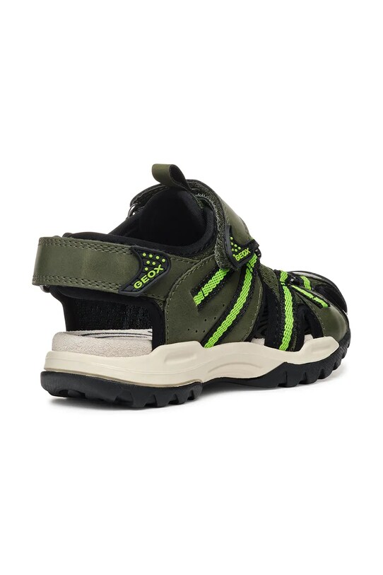 CHLAPEC Dětské sandály Geox BOREALIS J450RB.014ME.28.35 zelená