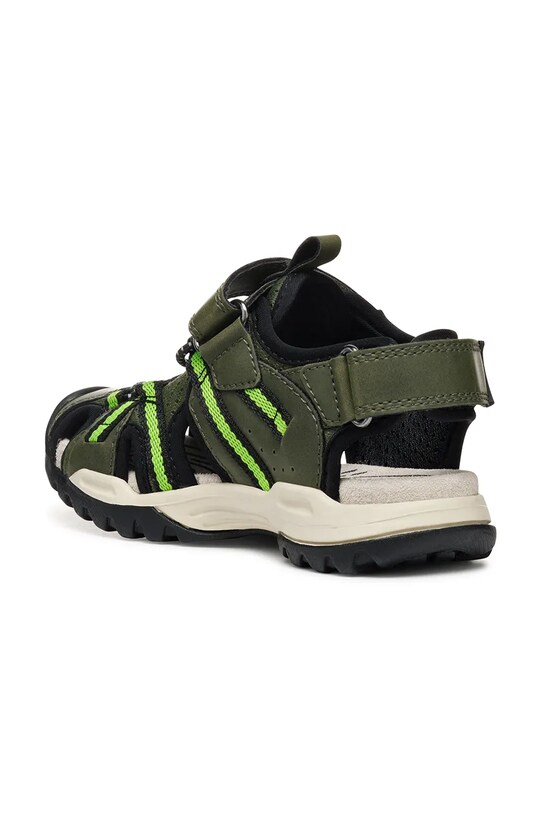 Dětské sandály Geox BOREALIS zelená J450RB.014ME.28.35