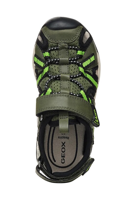 Dětské sandály Geox BOREALIS J450RB.014ME.28.35 zelená