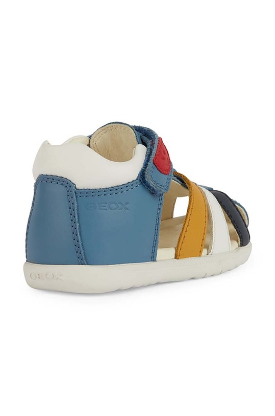 Băieți Geox sandale din piele pentru copii SANDAL MACCHIA B254VA.085BC. multicolor