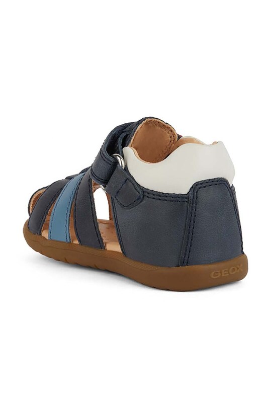 Geox sandały skórzane dziecięce SANDAL MACCHIA granatowy B254VA.0CL54.