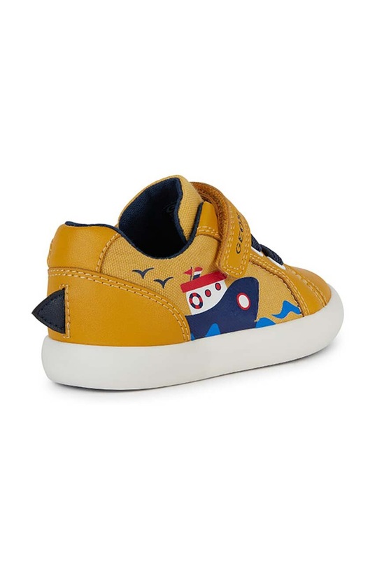 Chłopiec Geox sneakersy dziecięce GISLI B451NC.01054.20.23 żółty