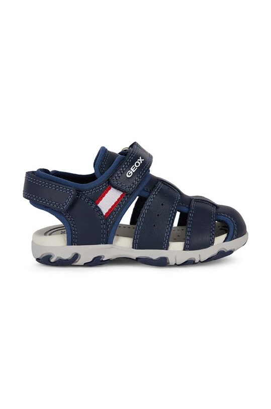 Detské sandále Geox SANDAL FLAFFEE textilný tmavomodrá B4559B.08515.20.23