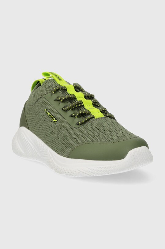 Geox sneakersy dziecięce SPRINTYE J25GBA.0006K.24.27 zielony SS25