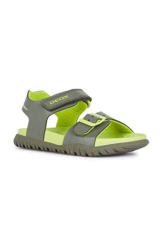 Dječje sandale Geox SANDAL FUSBETTO zelena J35HMA.000BC.28.35